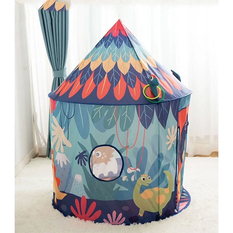 Kids Dinosaur Tent Kids Play House Children Tente Enfant Portable Baby Play House Folding Tent Kids Toys Play House 3