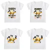 Excavator Birthday Party Family Shirts Construction Personalized T Shirts Boys My Kids T Shirt 1