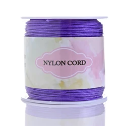 Vibrant 28 - Color Nylon Cord Gradient Braided Thread (Purple)