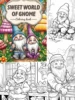 1pc Art Coloring Book 22 Page Coloring Books Gift For Birthday Party Relieve Stress Kill Time Graffiti Painting Drawing Art Book 4