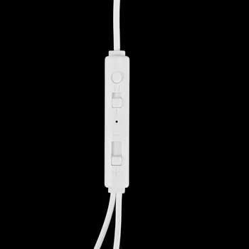 AA91 Tubo d'aria stereo da 3,5 mm Auricolare cablato Cuffie binaurali anti-radiazioni Auricolari con isolamento acustico Microfono per cellulare