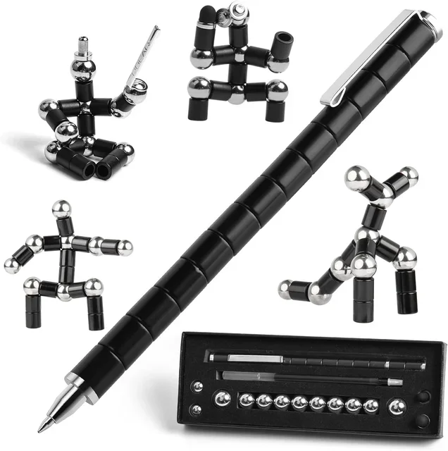 Multi-Function Novelty Pen to Alleviate Restlessness Fantastic Anxiety-Relief Magnetic Pen Perfect Gift for Friends