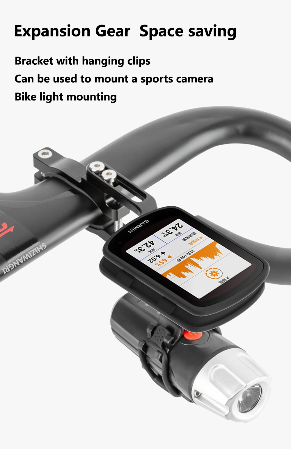 Description Picture 5 of itemBike Computer Extended Mount Road Bicycle Code Table Rack for Garmin Gopro Bike Speedometer Mount Holder Cycling Accessories