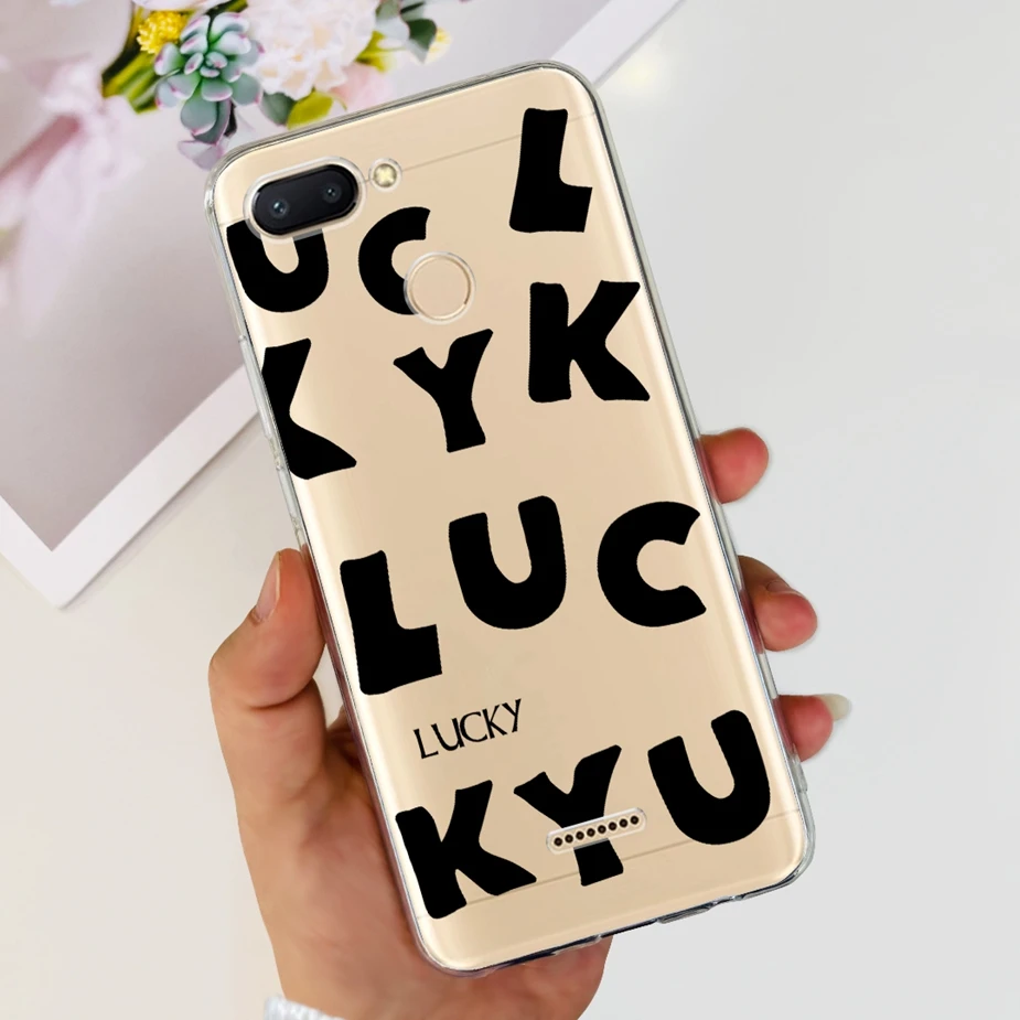 Cute Painted Clear Silicone Phone Case - Soft TPU Shell with Bumper Protection