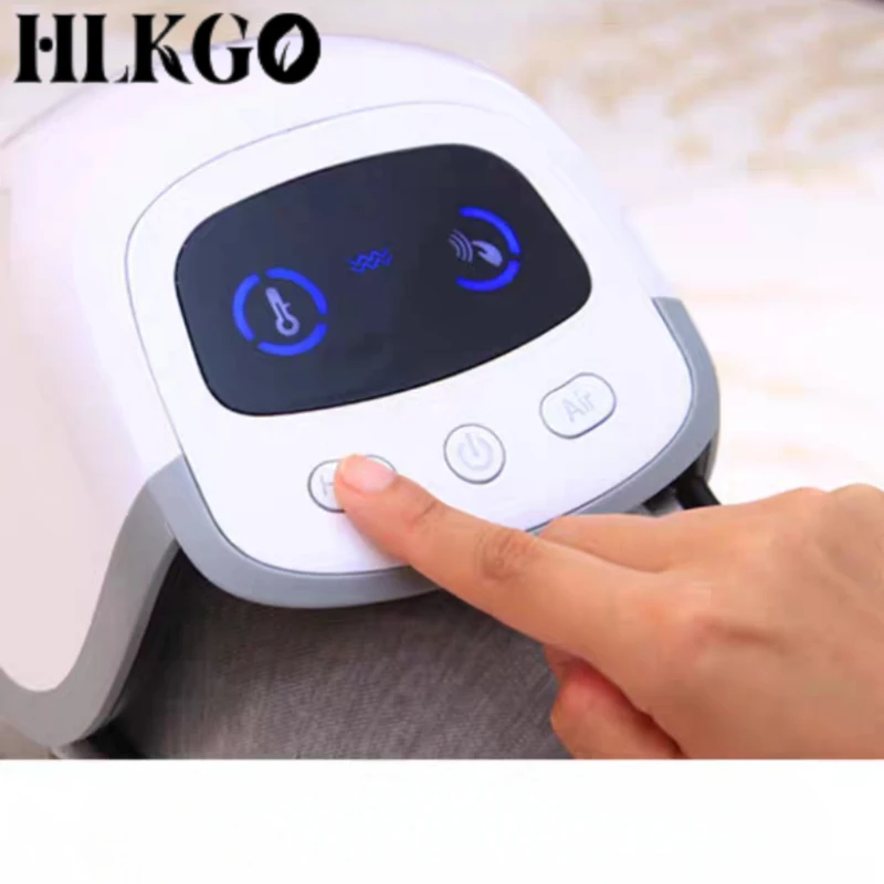 Hot Therapy Knee Brace Massager, Electric Vibration Infrared Compression Sleeve for Swelling Reduction and Pain Relief