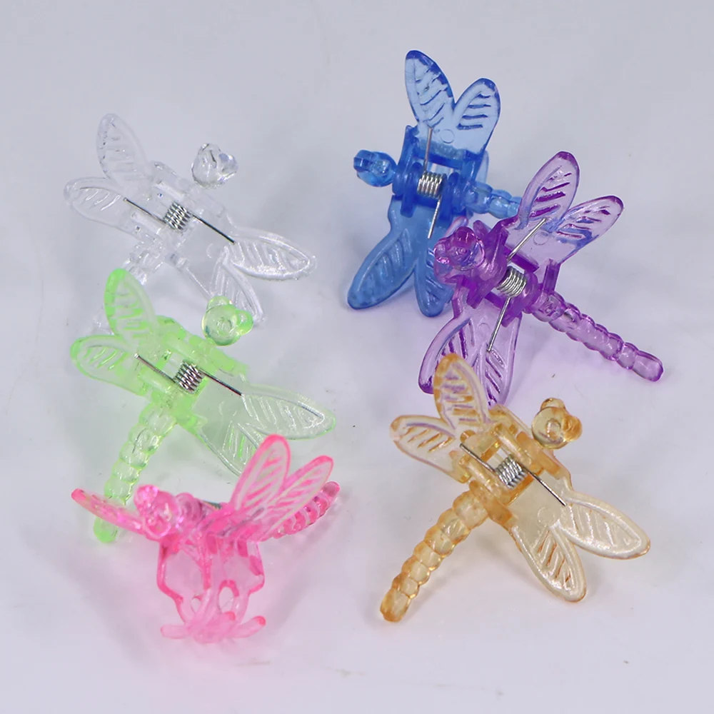 Set of 30/50/100 Dragonfly 4-Claw Plant Support Clips for Orchids and Climbing Vines