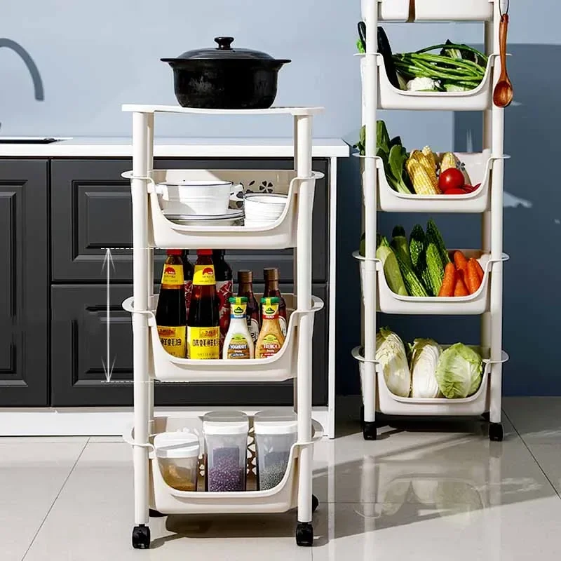 Item Trolley Kitchen Island Bar Cart Partitions Fruit Basket Kitchen Island Restaurant Outdoor Mueble Cocina Balcony Furniture