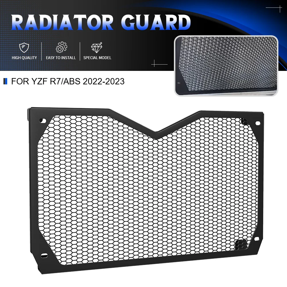 

For Yamaha YZF-R7 YZFR7 YZF R7 GYTR 2021 2022 2023 Motorcycle Accessories Radiator Guard Tank Grille Protector Mesh Cover