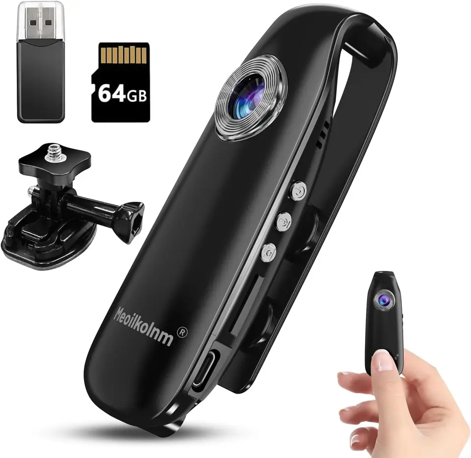 Mini Portable 1080P Body Camera for Personal Use