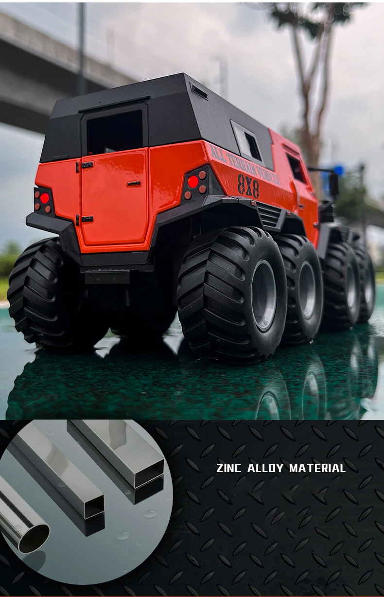 Avtoros Conqueror Shaman 8x8 1:24 Ölçekli Model Araba