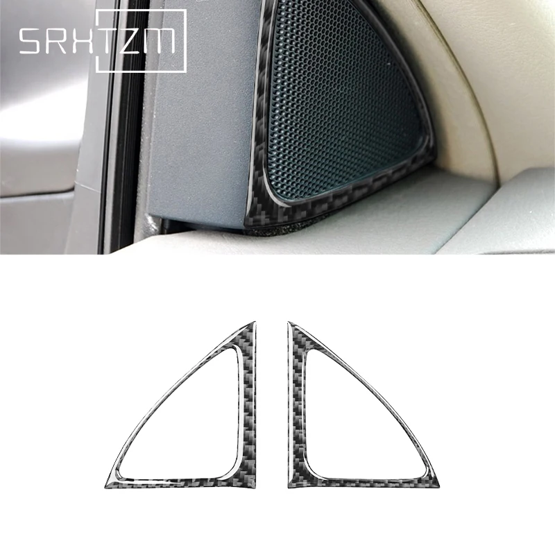 Per Toyota Corolla 2006-2012 Car Front Door Audio Speaker Strip Stereo Decal Cover Trim Sticker