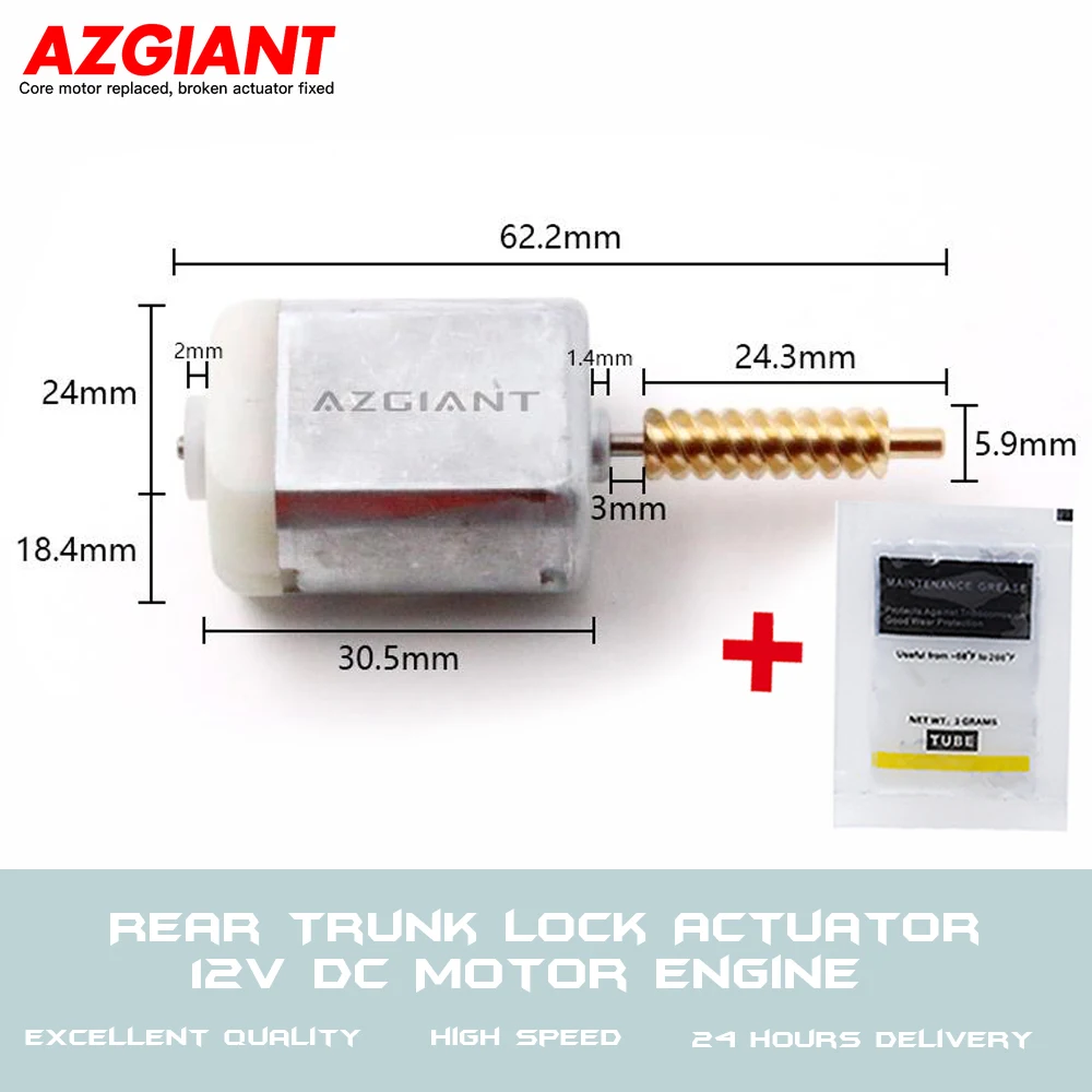 

AZGIANT For Nissan SYLPHY Sentra Altima 2005-2019 Rear Trunk Lock Actuator 12V DC Motor Engine - Easy Installation
