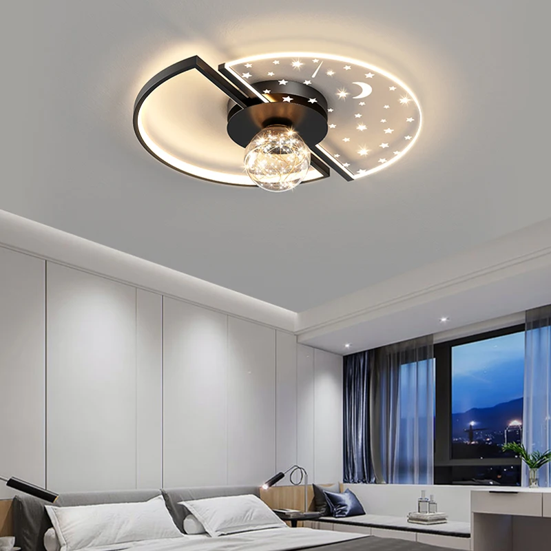

Bedroom Light Modern Minimalist Creative Trending Star Light Light Luxury Elegant Warm Home Living Room Study Ceiling Lighting