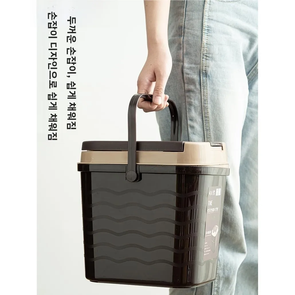 뉴 스퀘어 초저형 차 트레이 배수통 소형 플랫 차 물통 차 찌꺼기통 차 끓이기 물 수거통