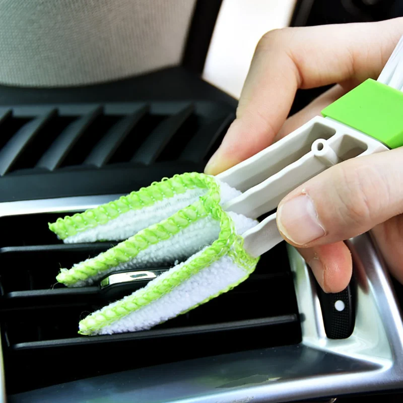Auto Air Conditioning Outlet Cleaning Brush Dashboard Dust Brush Interior Cleaning Keyboard Blind brush Car accessories