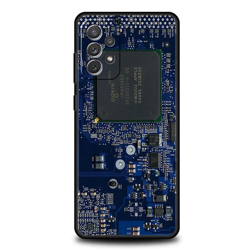 Inside Motherboard Circuit Design Phone Case