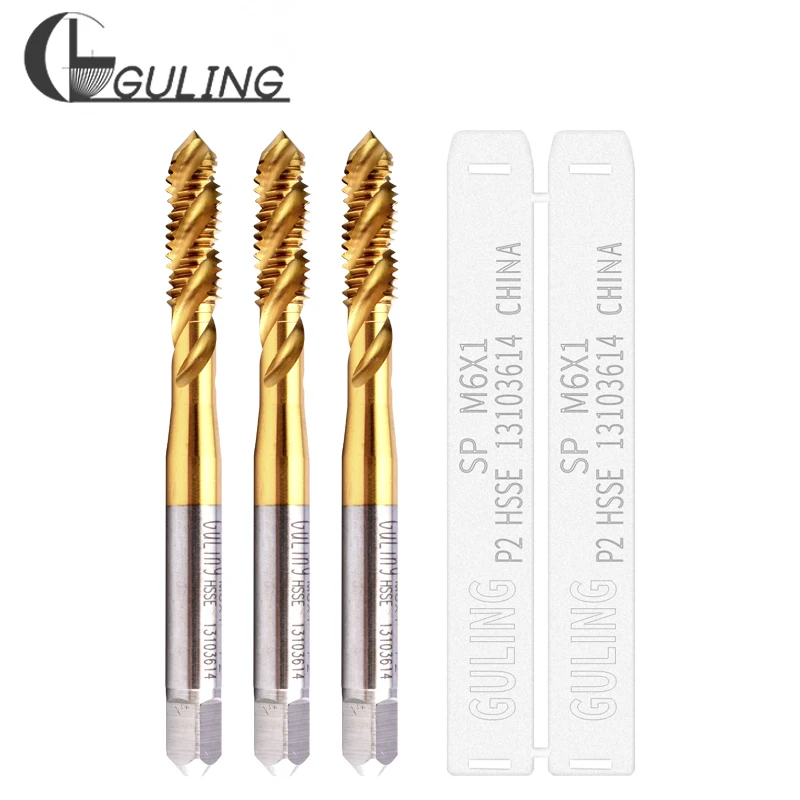 GULING HSSE-M35 JIS Standard-Spiralrundgewindebohrer M1 M1,2 M1,6 M1,4 M2 M3 M4 M5 M6 M8 M10 M12 - M24 Maschinengewindebohrer – Detail 5