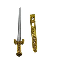 Length 27cm props sword Children Plastic Swords Toy Swords Performance Props Swords Belted Swords Princes Swords Toy Sword 2021 1