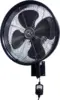 F10-14-011 18 Inch Mounting Bracket Outdoor Oscillating Fan, Black 1