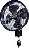 F10-14-011 18 Inch Mounting Bracket Outdoor Oscillating Fan, Black 1