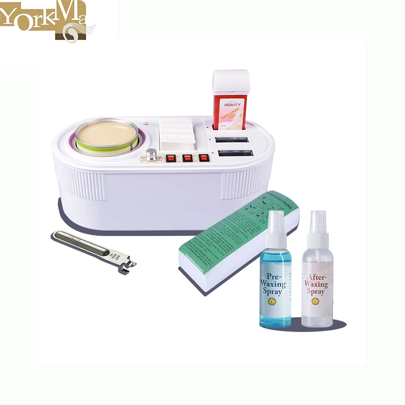 4 in 1 Multi-functional Cartridges Roll Soft Wax Machine Tins Hot Hard Wax Bee Combi Depilatory Salon Beauty Heater