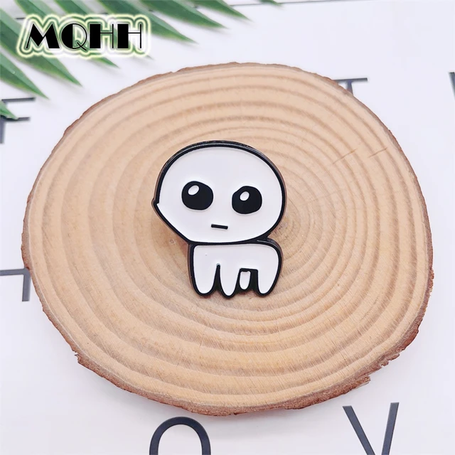 Tbh Creature Soft Button Pin Collar Brooch Cartoon Creative