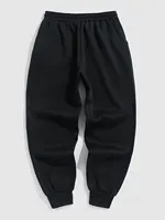 ZAFUL Drippy Bear Pattern Fleece Thermal Lined Jogger Sweatpants 2