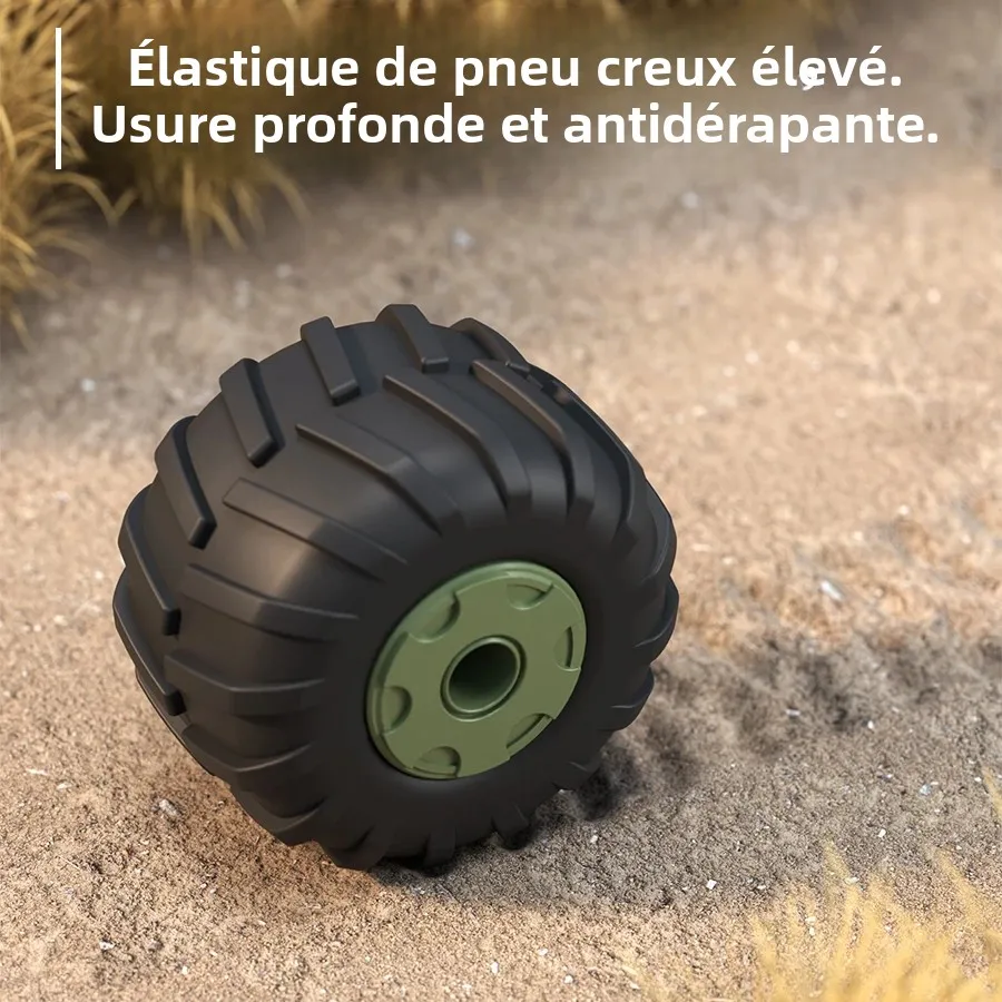 Robot Tank RC 1802 Version Bleue/Mise à Jour Verte - Jouet Télécommandé
