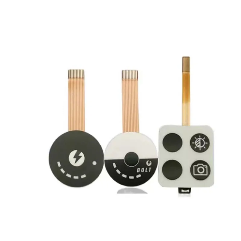 Single key Membrane switch key flexible fpc line Membrane switch
