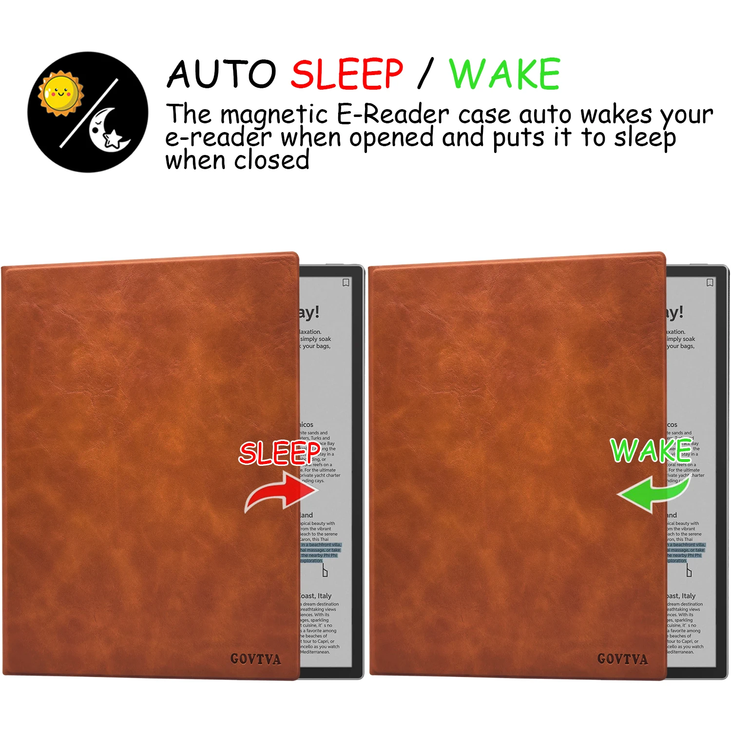 13.3インチ Onyx Boox Tab X C Color/Boox Note Max用 磁気ケース 超薄