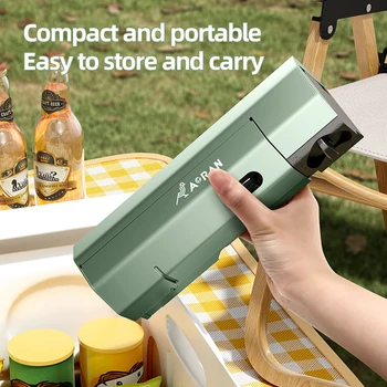 Portable Integrated Card Stove Camping Gas Stove Outdoor Hiking Barbecue Travel Cooking Oven Box Type Gas Stove 3