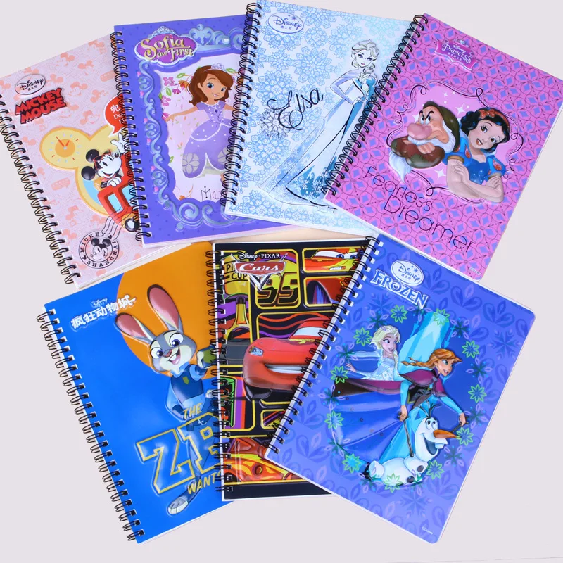 

50sheets A5 Cartoon Coil Book Creative Small Notebook Small Fresh Portable Mini Notepad Student Writing Learning Note Cute Gift