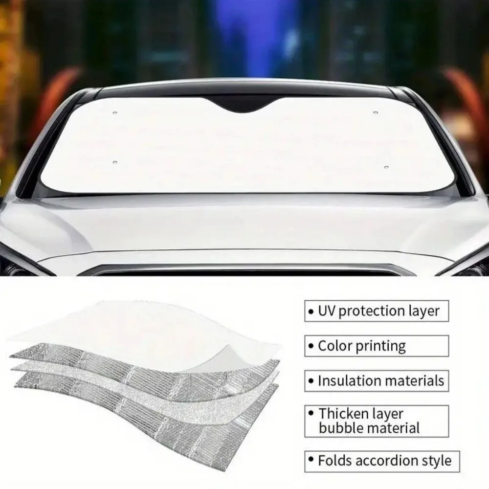 B-Batmans-man Auto-Sonnenschutz, Autofenster, Windschutzscheibenabdeckung, Sonnenschutz, Auto-Sonnenblende – Detail 4