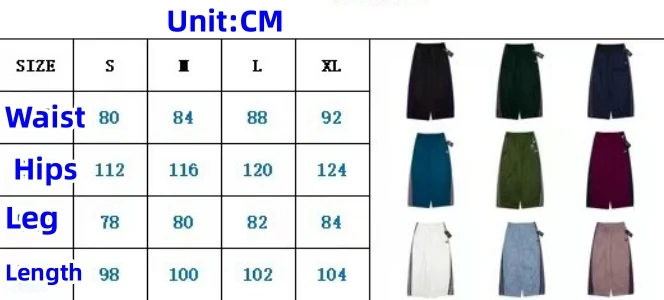 Description Picture 2 of item2024 Oversize White Wide Leg Pants Men Women Blue Embroidered Butterfly Pants Classic Knitted Edge Japan Harajuku Trousers