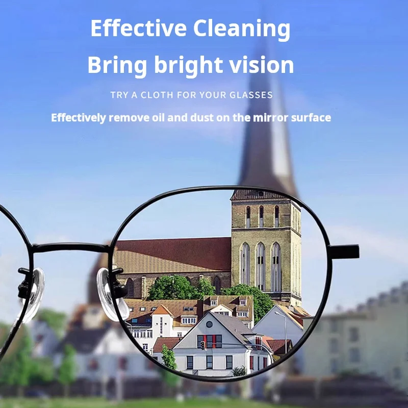 100 Pieces Of Anti Fog Glasses Wipes Disposable Lens Wiping Paper For Mobile Phone Screens And Lenses Cleaning Glasses Cloth Qu
