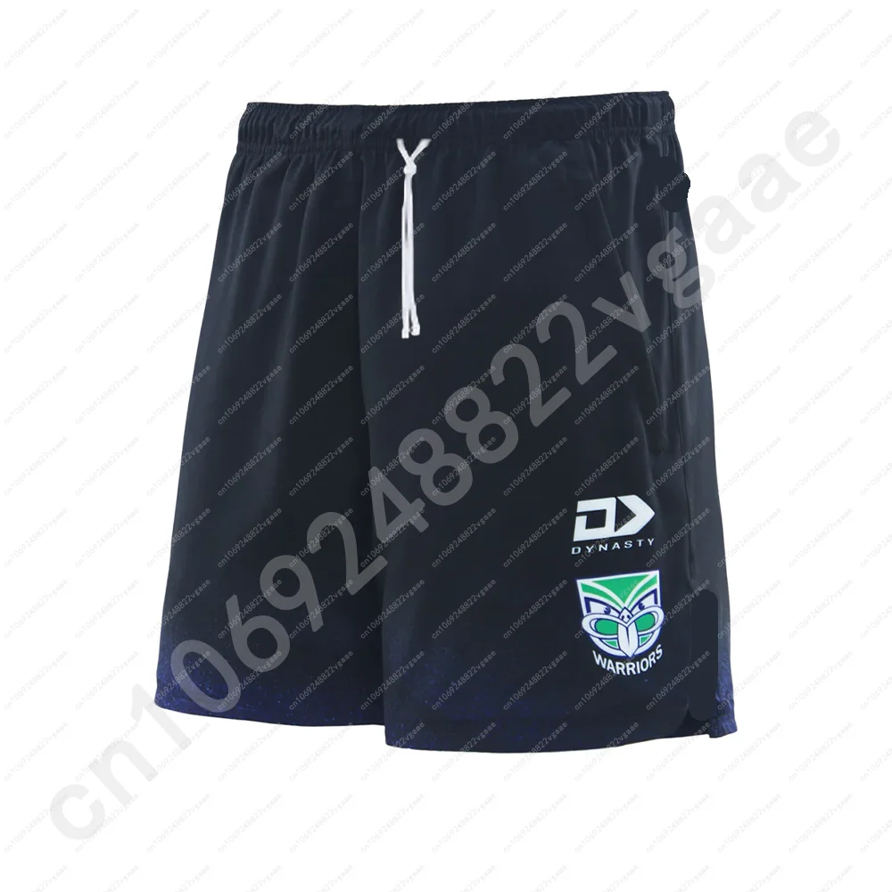 Rugby Jersey Men Clothes Sweatpants Team Boys Tee Top Trousers Train Pants Home Adult New Zealand Warriors Mens Gym Shorts