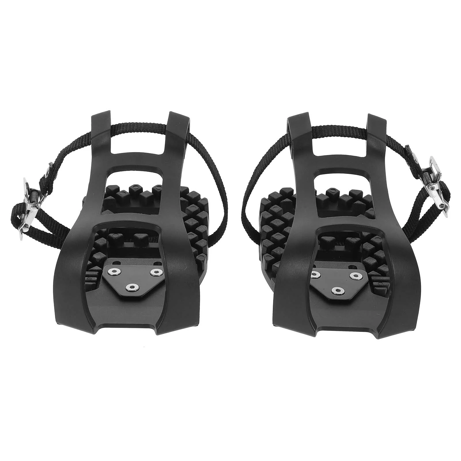 

1 Pair Exercise Bike Pedals Bike Shoe Cage Parts Exercise Bike Pedals Replacements Bicycle Pedals