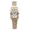Watches for Women Rectangular Roman Scale Ladies Steel Strap Watch Fashion Trend Thin Strap Quartz Wristwatches Relogio Feminino 1