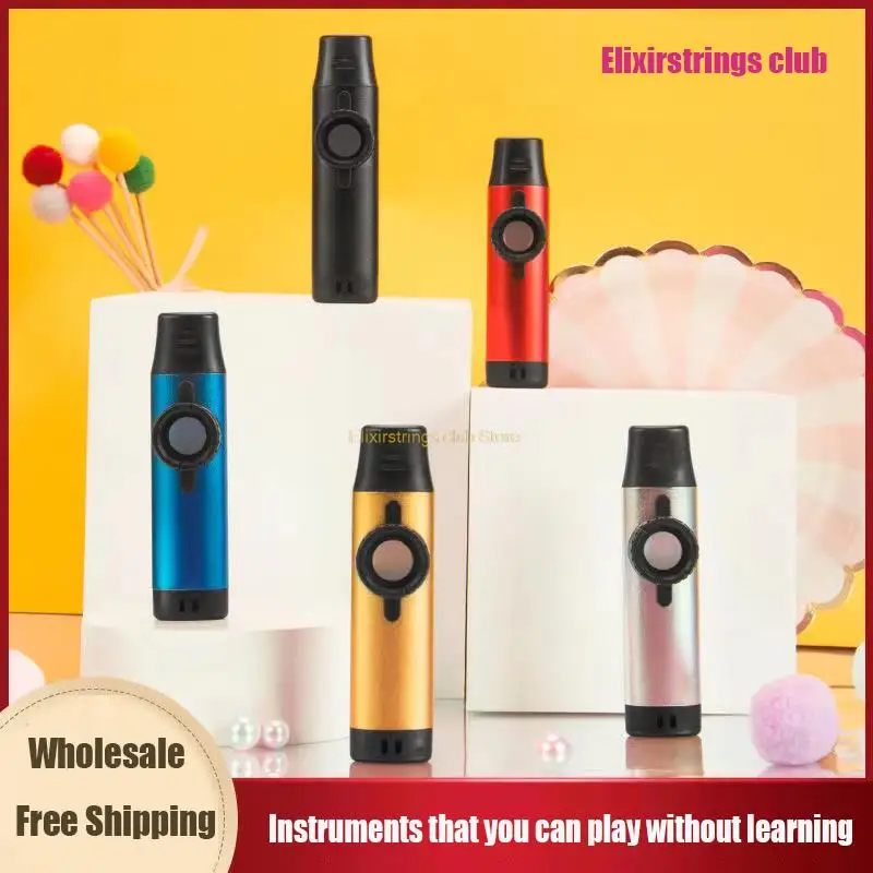 Metal Resin Woodwind Instrument Kazoo Musical Instruments Kazu