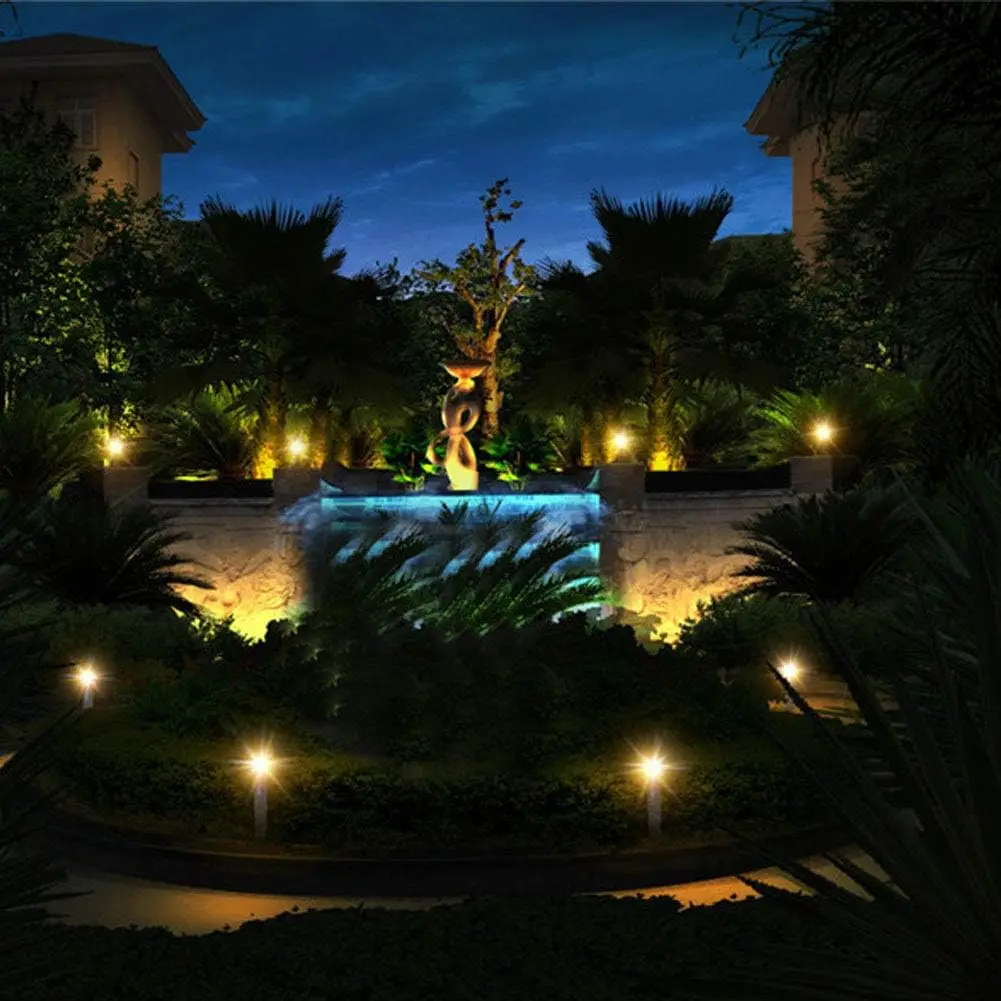 Solar Pond Spotlights, LED Solar Underwater Light Waterproof Submarine Landscape Spotlight Security Lighting for Outdoor Patio