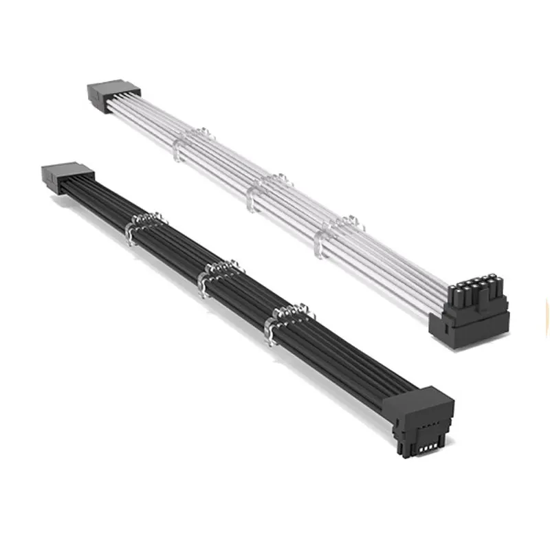 Macho para Cabo de Extensão Feminino Ângulo 600w 12vhpwr 35cm 90 Graus Rtx4080 4090ti 5.0 12 Mais 4pin 16pin Pcie 5.0 Cabo Adaptador