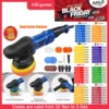DayPlus Polisher 5000W Dual Action Car Polisher, Random Orbital Polisher Car Buffer Polisher 6 Variable Speed for car Detailing 1