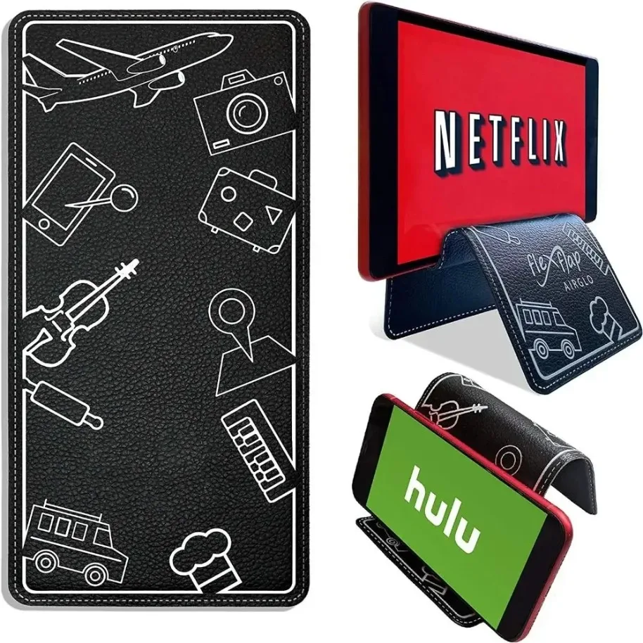 Foldable Multifunctional Mobile Phone Holder Angle Adjustable Graffiti Wind Tablet Desktop Stand For iPad iPhone Samsung Xiaomi