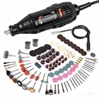 Mini perceuse électrique, graveur, outils rotatifs Dremel, meuleuse de graveur Compatible avec les outils électriques, accessoires, 220V 1