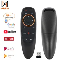 MRSVI G10S Air Mouse Voice Remote Control 2.4G Wireless Gyroscope for H96 MAX X88 PRO HK1 Q5 Android TV Box X96 DQ03 H98