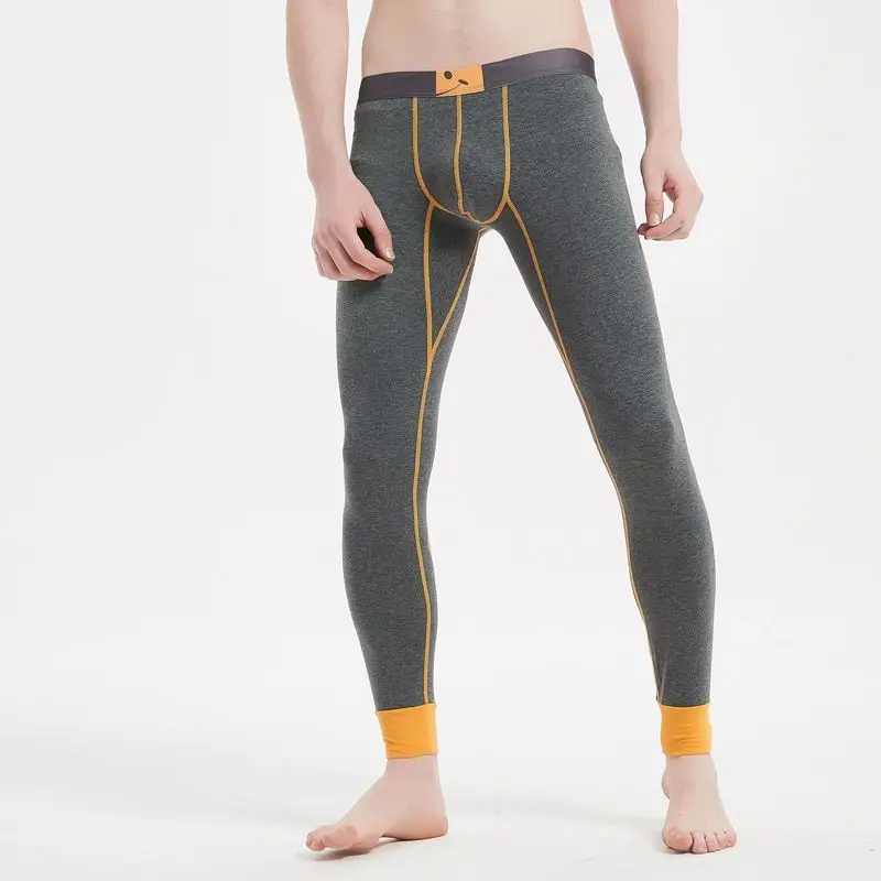 Winter Thermo Underwear Long Johns Men Warm Sexy U Home Thermal Leggings for Men Big Dick Pouch Soft Sexy Thermal Underpants New