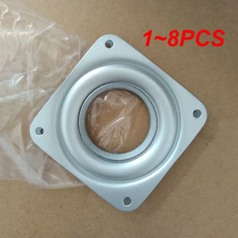 1~8PCS Swivel Plates Full Solid Steel Ball Bearing Swivel Metal 360 Degrees Rotation Rotating Display Stand Furniture Turntable
