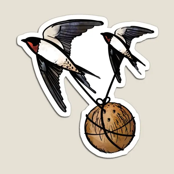 

Европейский или Африканский магнит ласточки, домашняя игрушка, наклейки, держатель, милый красочный Магнитный декор для холодильника