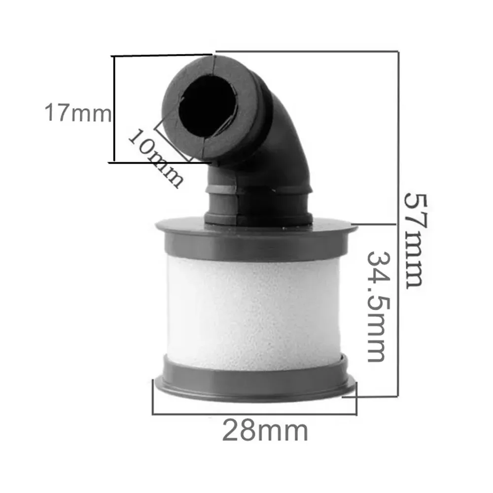 1 stücke 1/10 RC Modell Nitro Auto ersatzteile Aluminium Luftfilter HSP 02028 Für 94122 94166 94177 94188 – Detail 3