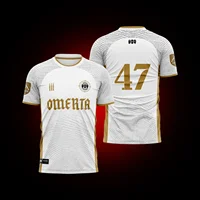 maillot omerta 47 t shirt men casual black white top y2k clothes 2